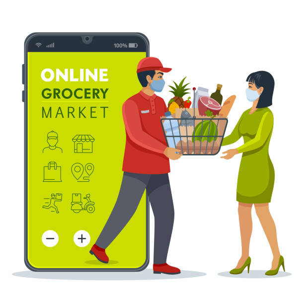 How can online grocery stores be efficient and effective?